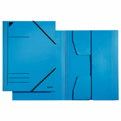 Leitz 39810035, A4, Carton, Bleu, Portrait, 250 feuilles, 80 g/m²