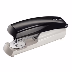 Leitz Agrafeuse de bureau NeXXt Series, Noir, Métal, Plastique, 3 mm, Haut, 140 agrafes, 30 feuilles