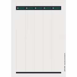 Leitz 60990085, Gris, Rectangle, Classeur, Papier, Laser/a jet d'encre, 34 mm