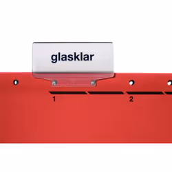 Leitz Alpha dossier suspendu A4 Carton, Métal Rouge 5 pièce(s)
