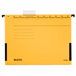 Leitz Alpha, A4, Carton, Jaune, 225 g/m², DIN 821, FSC, 348 mm