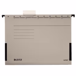 Leitz 19863085, A4, Carton, Gris, 275 g/m², 348 mm, 260 mm