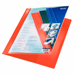 Leitz 41930025, Rouge, PVC, 230 feuilles, A4, 240 mm, 305 mm