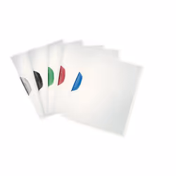 Leitz 41750099, Noir, Bleu, Vert, Gris, Rouge, Blanc, Polycarbonate, Polypropylène (PP), 30 feuilles, A4, 221 mm, 310 mm