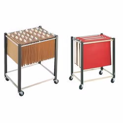 Chariot pour dossiers suspendus A4/A3 marron 4 r