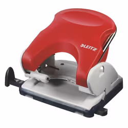 Leitz Topstyle Desktop perforator, 25 feuilles, Rouge, 8 cm, 300 g, 112,00 x 64,00 x 105,00 mm