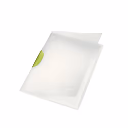 Esselte ColorClip Magic, Vert foncé, Translucide, Polypropylène (PP), 30 feuilles, A4, Clip de fixation, 222 mm