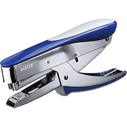 Leitz - Pince agrafeuse 5548-00-33 capacité d'agrafage:25 feuilles (80 g/m²) bleu métal 1 pc(s)
