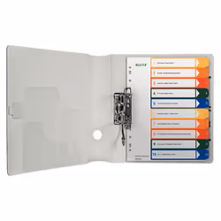 Esselte 12930000 intercalaire de classement Onglet avec index numérique Polypropylène (PP) Multicolore