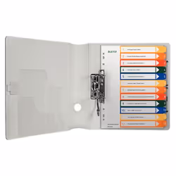 Esselte 12940000 intercalaire de classement Onglet avec index numérique Polypropylène (PP) Multicolore