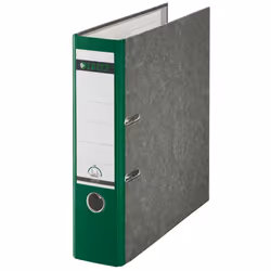 Leitz Plastic Lever Arch File A4 80mm 180°, A4, Vert, 600 feuilles, 8 cm, 81 mm, 320 mm