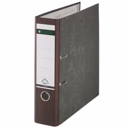 Leitz Plastic Lever Arch File A4 80mm 180°, A4, Marron, 600 feuilles, 8 cm, 81 mm, 320 mm
