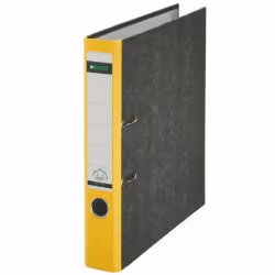 Leitz Cardboard binder 180°, A4, Jaune, 350 feuilles, 5,2 cm, 55 mm, 320 mm