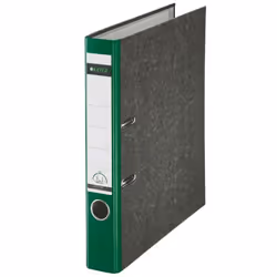 Leitz Cardboard binder 180°, A4, Vert, 350 feuilles, 5,2 cm, 55 mm, 320 mm