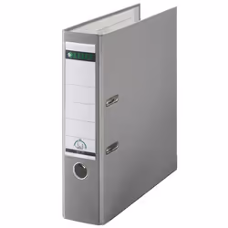 Leitz Plastic Lever Arch File A4 80mm 180°, A4, Gris, 600 feuilles, 8 cm, 81 mm, 320 mm