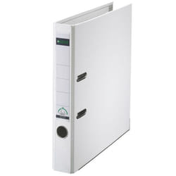 Leitz 180° Plastic Lever Arch File classeur à anneaux A4 Blanc