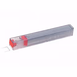Leitz Cassette Power Performance K12, Pack d'agrafes, 1,2 cm, 210 agrafes, 26/12, Rouge, 80 feuilles