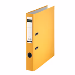 Leitz 10165015, A4, Rangement, Carton, Papier, Jaune, Blanc, 350 feuilles