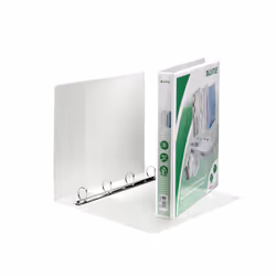 Leitz 42840001, A4, Anneau en D, Présentation, Polypropylène (PP), Blanc, 250 feuilles