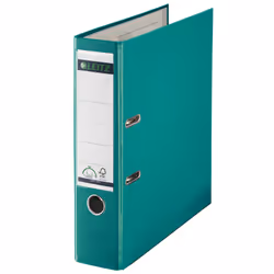 Leitz 10105052, A4, Carton, Polyéthylène, Turquoise, Argent, 600 feuilles, 80 g/m²