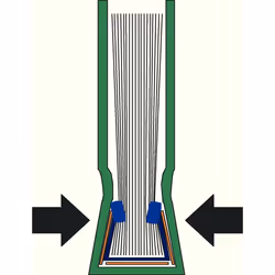 Esselte impressBIND A4 Carton, Lin Noir 1 pièce(s)