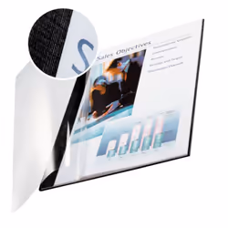 Leitz Soft Covers, Noir, 70 feuilles, 214 mm, 302 mm, 11 mm