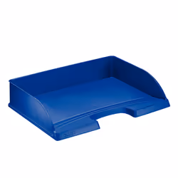 Leitz Plus, Polystyrène, Bleu, A4, 363 mm, 273 mm, 70 mm