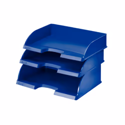 Leitz 52190035 bac de rangement de bureau Polystyrène Bleu