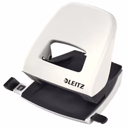Leitz NeXXt WOW, 30 feuilles, Blanc, Métal, Plastique, 8 cm, 5,5 mm, A4, A5, A6, Folio, US Quart, 8 x 8 x 8 cm