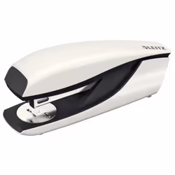Leitz NeXXt WOW, 30 feuilles, Noir, Blanc, 100x P3 24/6, 140x P3 26/6, Métal, Plastique, 80 g/m², Haut