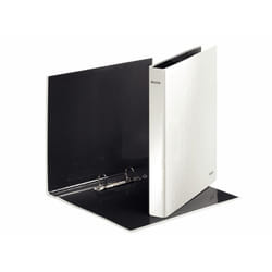 Leitz WOW Ring binder - pearl white classeur à anneaux A4 Blanc