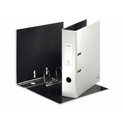 Leitz 180° WOW Lever Arch File - pearl white classeur à anneaux A4 Blanc