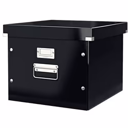 Leitz 60460095, Polypropylène (PP), Noir, A4, 1 tiroir(s), 357 mm, 367 mm