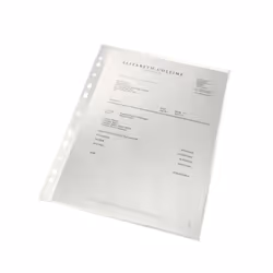 Leitz 47913003, 210 x 297 mm (A4), Transparent, Polypropylène (PP), Portrait, 80 g/m², 230 mm