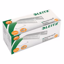 Leitz 55690000, Pack d'agrafes, 24/6, 6 mm, 2500 agrafes, Acier, 20 feuilles