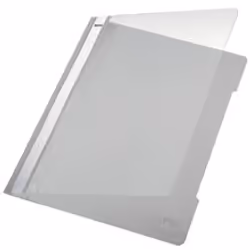 Leitz Standard Plastic File Grey A4 PVC (25), Gris, PVC, A4, 233 mm, 310 mm