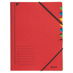 Leitz 39070025 intercalaire de classement Rouge