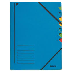 Leitz 39070035 intercalaire de classement Bleu