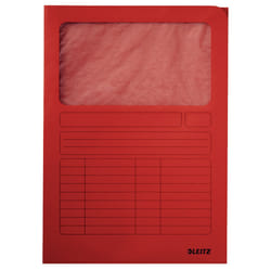 Leitz 39500025 fichier Carton Rouge A4