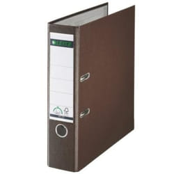 Leitz Plastic Lever Arch File A4 80mm 180° classeur à anneaux Marron