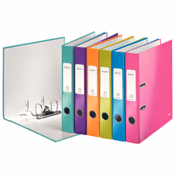 Leitz WOW, A4, Rangement, Carton, Multicolore, Blanc, 350 feuilles