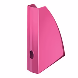 Leitz WOW, Polystyrène, Rose, Brochure, Catalogue, Magazine, Rectangle, 258 mm, 75 mm