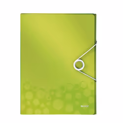 Leitz WOW boîte à archive 250 feuilles Vert, Métallique Polypropylène (PP)