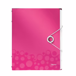 Leitz WOW, Polypropylène (PP), Métallique, Rose, A4, 260 mm, 320 mm, 290 g