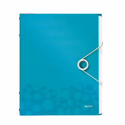 Leitz WOW, Polypropylène (PP), Bleu, Métallique, A4, 260 mm, 320 mm, 290 g