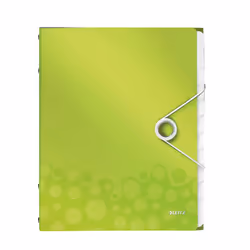 Leitz WOW, Polypropylène (PP), Vert, Métallique, A4, 265 mm, 320 mm, 410 g