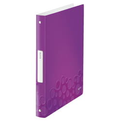 Leitz WOW classeur à anneaux A4 Métallique, Violet