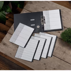 Leitz 12190000 intercalaire Polypropylène (PP) Noir 1 pièce(s)