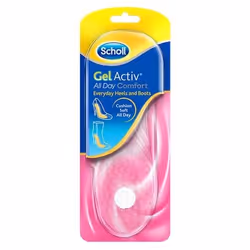 Scholl 3020797, Femelle, Adulte, Semelle confort, Transparent, Gel