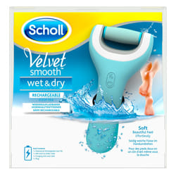 Scholl Velvet Smooth Wet & Dry Pedi Bleu